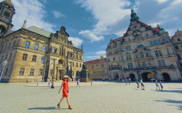 Đến Dresden, đi giữa thành phố bước ra từ ký ức