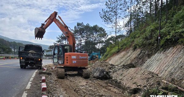 Đèo Mimosa nứt lún, Lâm Đồng mở rộng mặt đường để tránh ùn tắc giao thông