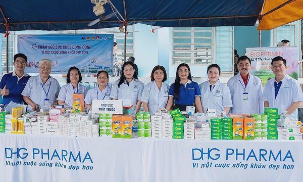 DHG Pharma chăm sóc sức khỏe hơn 1.000 người dân Vĩnh Thạnh