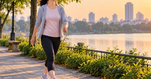 Đi bộ 30 phút mỗi ngày có đủ giảm mỡ nội tạng?