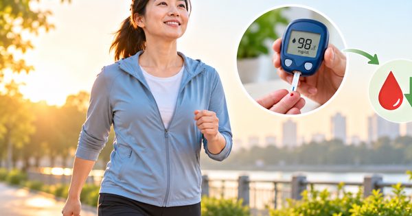 Đi bộ buổi sáng hay buổi tối giúp kiểm soát đường huyết tốt hơn?