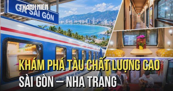 Đi du lịch Nha Trang bằng tàu 'siêu' mới, có wifi tốc độ cao từ ga Sài Gòn