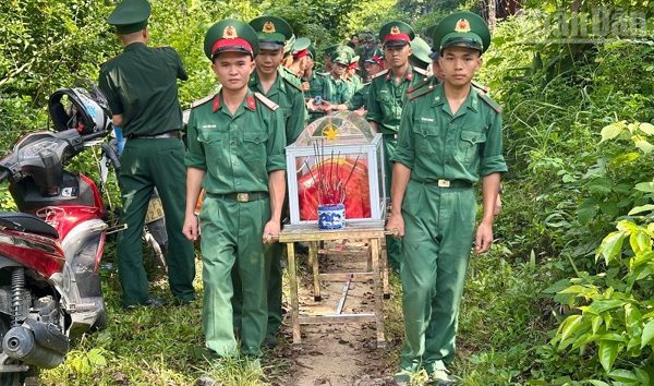 Điện Biên cất bốc, quy tập 9 hài cốt liệt sĩ