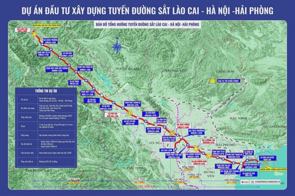Diễn biến mới tại siêu dự án đường sắt Lào Cai - Hà Nội - Hải Phòng