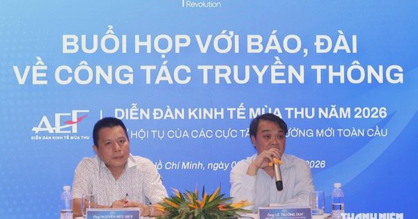 Diễn đàn Kinh tế Mùa thu 2026 quy tụ 1.500 đại biểu trong nước và quốc tế