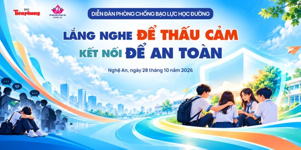 Diễn đàn phòng chống bạo lực học đường: “Lắng nghe để thấu cảm – Kết nối để an toàn”