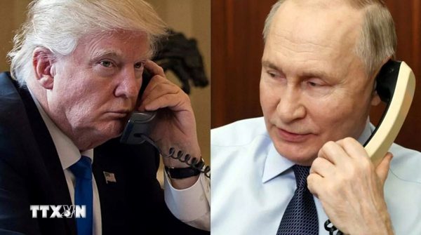 Điện Kremlin: Tổng thống Nga, Mỹ điện đàm về xung đột Ukraine