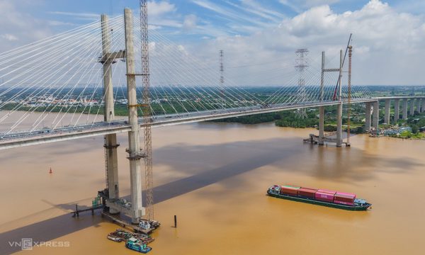 Diện mạo cầu giúp thông toàn tuyến cao tốc Bến Lức - Long Thành