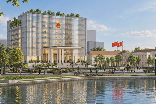 Diện mạo dự kiến khu vực hồ Hoàn Kiếm tầm nhìn 100 năm