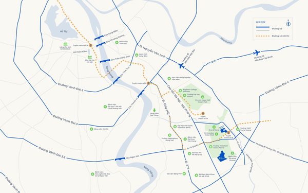 Diện mạo khu Đông trong cấu trúc đô thị Hà Nội tầm nhìn 100 năm