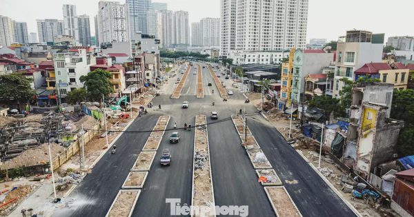 Diện mạo mới Vành đai 2,5 qua Tây Hồ Tây vừa thông xe kỹ thuật