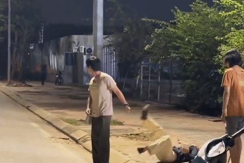 Diễn viên Minh Thu nói đỡ cho bạn trai Tô Dũng sau cú ngã chảy máu đầu