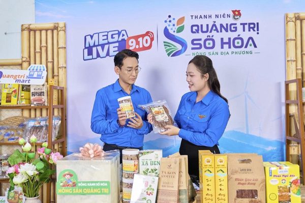 Diễn viên phim 'Mưa đỏ' cùng tuổi trẻ Quảng Trị đưa đặc sản lên sóng