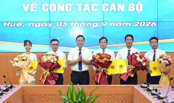 Điều động, bổ nhiệm nhân sự mới ở 4 tỉnh, thành