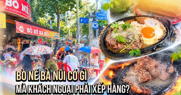 Điều gì khiến Bò né Bà Nũi đông khách nước ngoài phải xếp hàng?