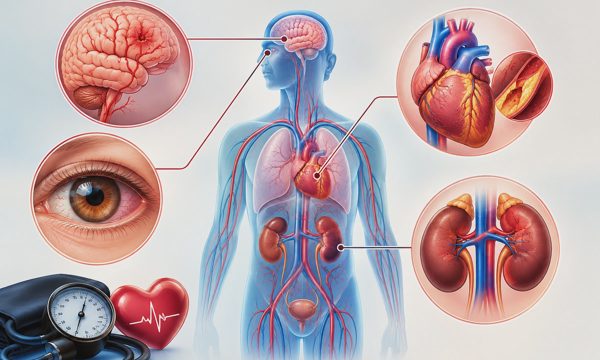 Điều gì xảy ra với cơ thể khi huyết áp cao kéo dài?