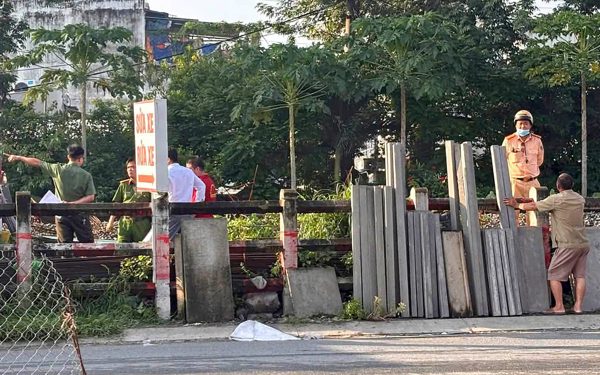 Điều tra vụ tàu hỏa tông chết người đàn ông ở phường An Nhơn, TP.HCM