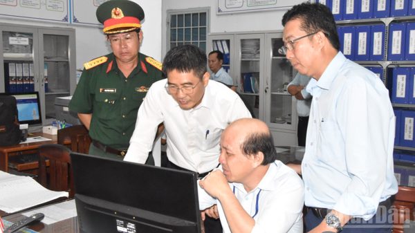 Đoàn công tác Bộ Khoa học và Công nghệ kiểm tra đột xuất IUU tại Đồng Tháp