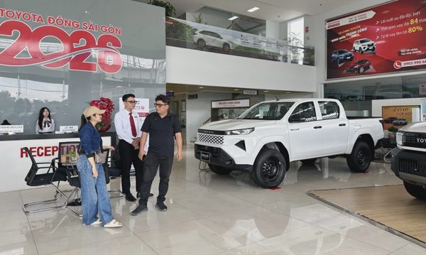 Doanh số thị trường ôtô Việt tiến gần mốc kỷ lục