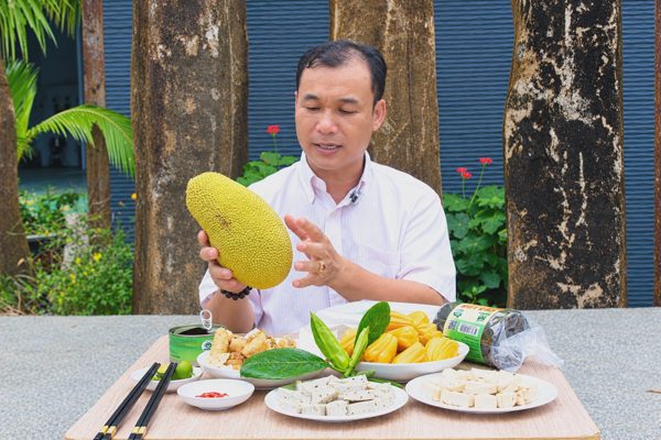Độc đáo chế biến mít non thành chả lụa, biến phần bỏ đi thành hàng hóa