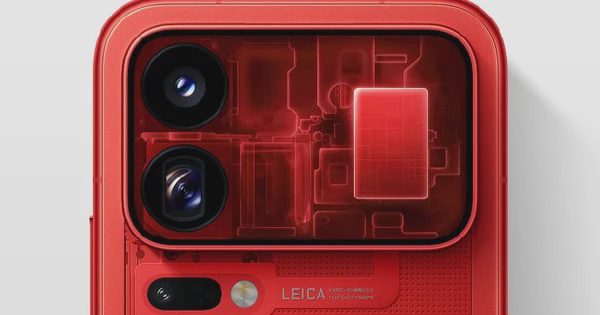 Độc lạ phiên bản trong suốt màu đỏ của Xiaomi 18 Pro và 18 Pro Max