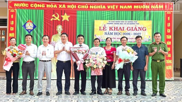 Đổi thay ở Trường trung học cơ sở Hương Phố