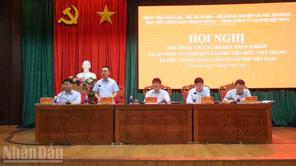 Đối thoại giải quyết các khiếu nại, kiến nghị kéo dài tại 3 Công ty cà -phê ở Đắk Lắk