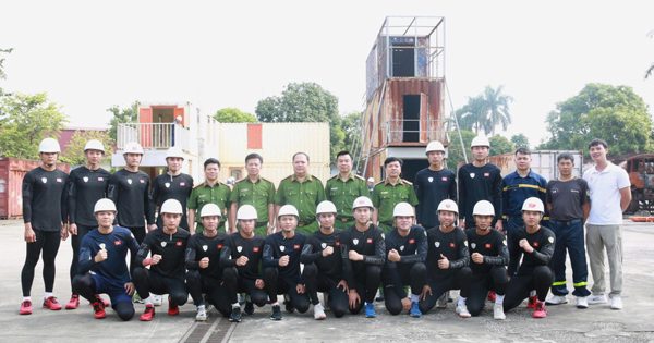 Đội tuyển Bộ Công an Việt Nam tham gia Giải vô địch thế giới về chữa cháy và cứu nạn, cứu hộ