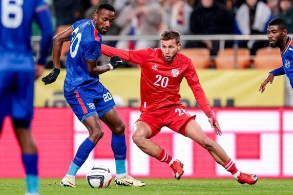 Đội tuyển Nga thắng tưng bừng 6-0 ở trận giao hữu quốc tế với Namibia