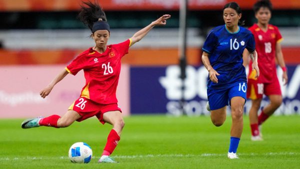 Đội tuyển nữ Việt Nam thua sát nút ngày ra quân Asian Games