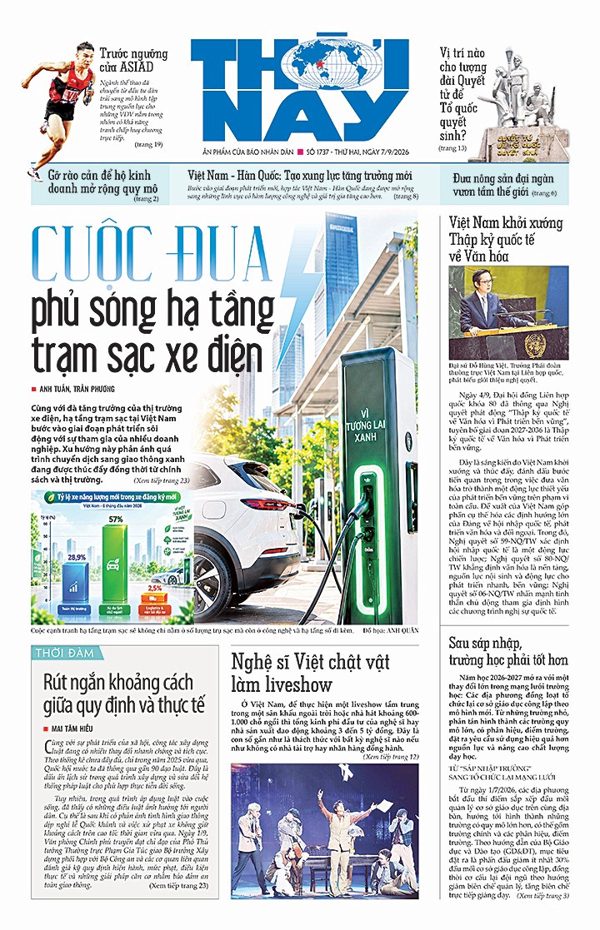 Đón đọc Thời Nay số 1737, phát hành thứ hai, ngày 7/9