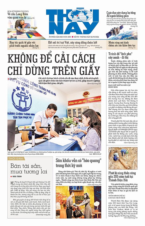 Đón đọc Thời Nay số 1751, phát hành thứ hai, ngày 26/10