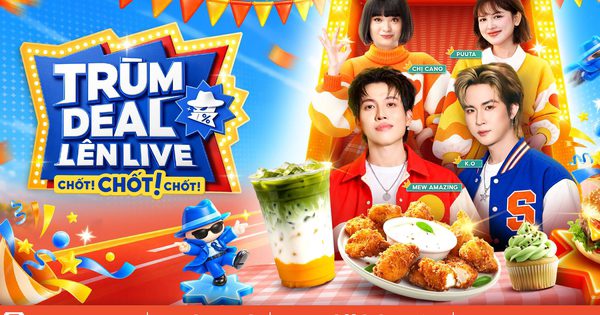 Đón mùa lễ hội cùng ShopeeFood, deal hời giảm đến 50% trên Trùm Deal Lên Live 24.10