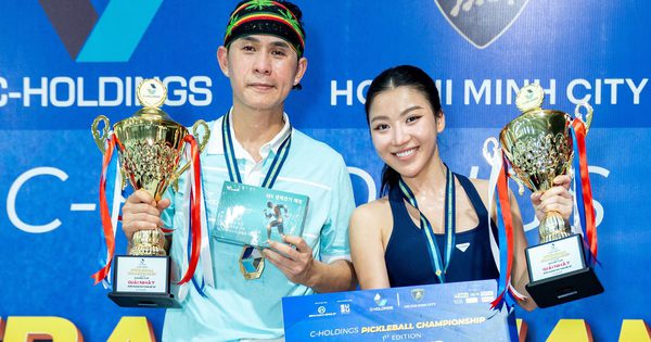 Đông đảo nghệ sĩ, doanh nhân tranh tài sôi nổi tại giải pickleball C-Holdings Championship