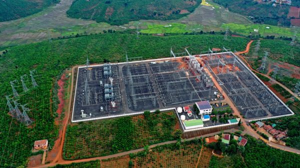 Đóng điện thành công máy biến áp AT1 900MVA Trạm biến áp 500kV Di Linh, tỉnh Lâm Đồng