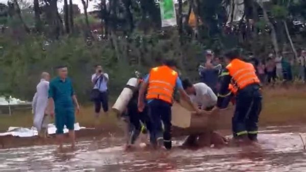 Đồng Nai: Đã tìm thấy nạn nhân bị nước cuốn trôi tại phường Bình Long