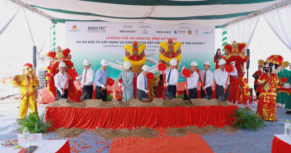 Động thổ KCN Tân Phước 1, khởi động chiến lược đầu tư toàn diện của IDICO tại ĐBSCL