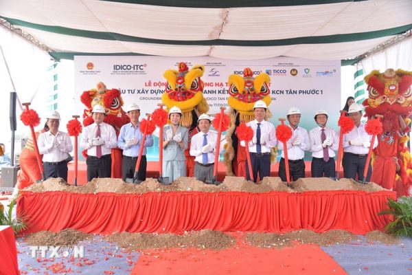 Động thổ Khu công nghiệp Tân Phước 1, vốn đầu tư gần 5.940 tỷ đồng