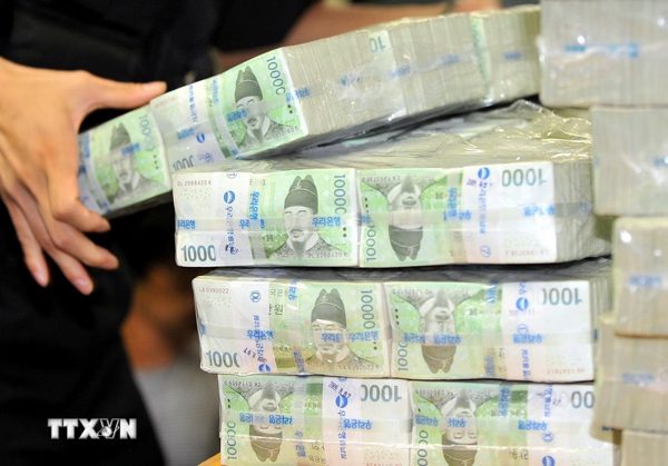 Đồng won Hàn Quốc tăng giá nhờ xuất khẩu bán dẫn khởi sắc