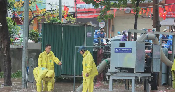 Đợt ngập diện rộng thử thách hạ tầng thoát nước Hà Nội