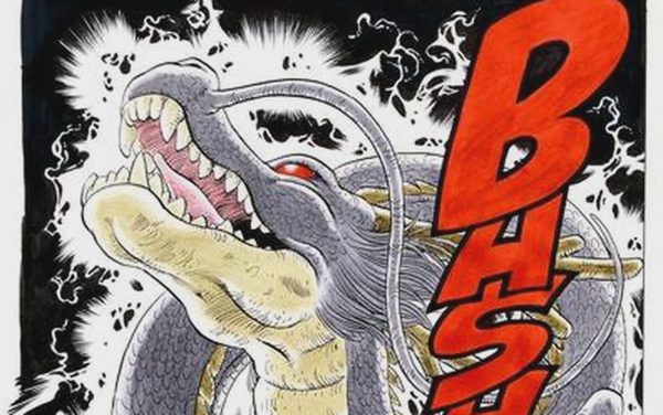 Dragon Ball hé lộ bản vẽ gốc rồng thần Shenron của Akira Toriyama