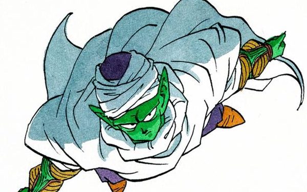 Dragon Ball hé lộ bản vẽ Piccolo từng bị che khuất trên bìa tạp chí