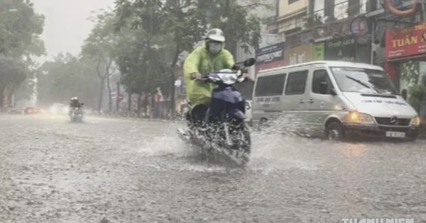 Dự báo nhiều tỉnh miền Trung mưa lớn dồn dập 3 ngày tới