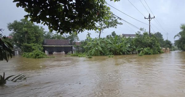 Dự báo thời tiết hôm nay 14.9: Mưa lớn 500 mm, kéo dài đến 16.9