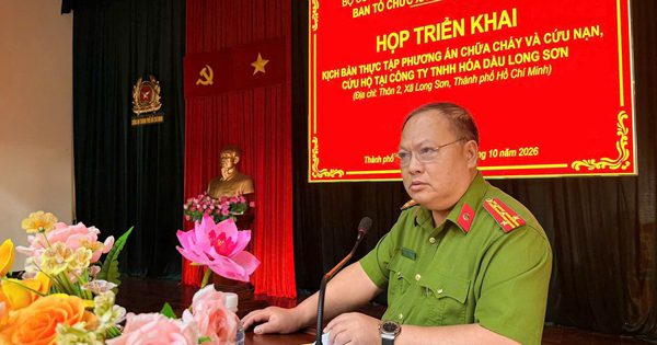 Dự kiến gần 2.600 người diễn tập chữa cháy tại tổ hợp hóa dầu hơn 5 tỉ USD