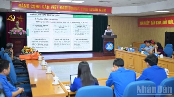 Dư nợ ủy thác vốn vay từ Ngân hàng Chính sách xã hội qua tổ chức Đoàn đạt hơn 70 nghìn tỷ đồng