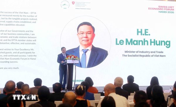Đưa FTA Việt Nam-EFTA sớm đi vào thực thi từ năm 2027