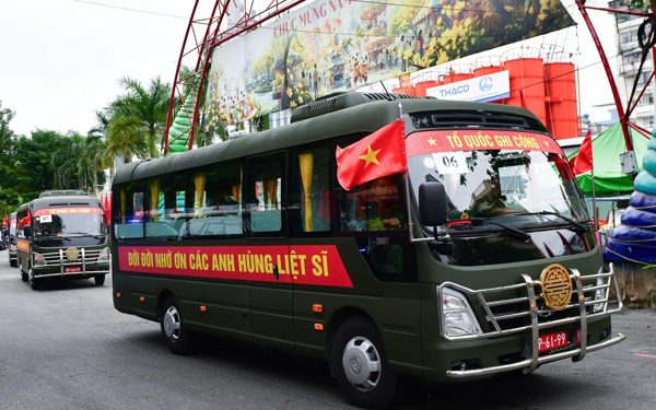 Đưa hài cốt liệt sĩ công viên Lê Thị Riêng về nơi an táng, người dân có thể tiễn các anh trên tuyến đường nào?