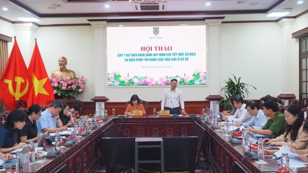 Đưa Luật Hòa giải ở cơ sở vào cuộc sống