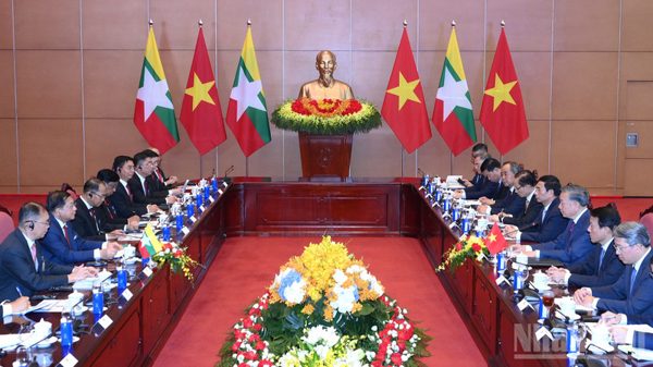 Đưa quan hệ Đối tác hợp tác toàn diện Việt Nam-Myanmar bước vào giai đoạn phát triển mới